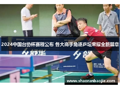2024中国台协杯赛程公布 各大高手角逐乒坛荣耀全新篇章